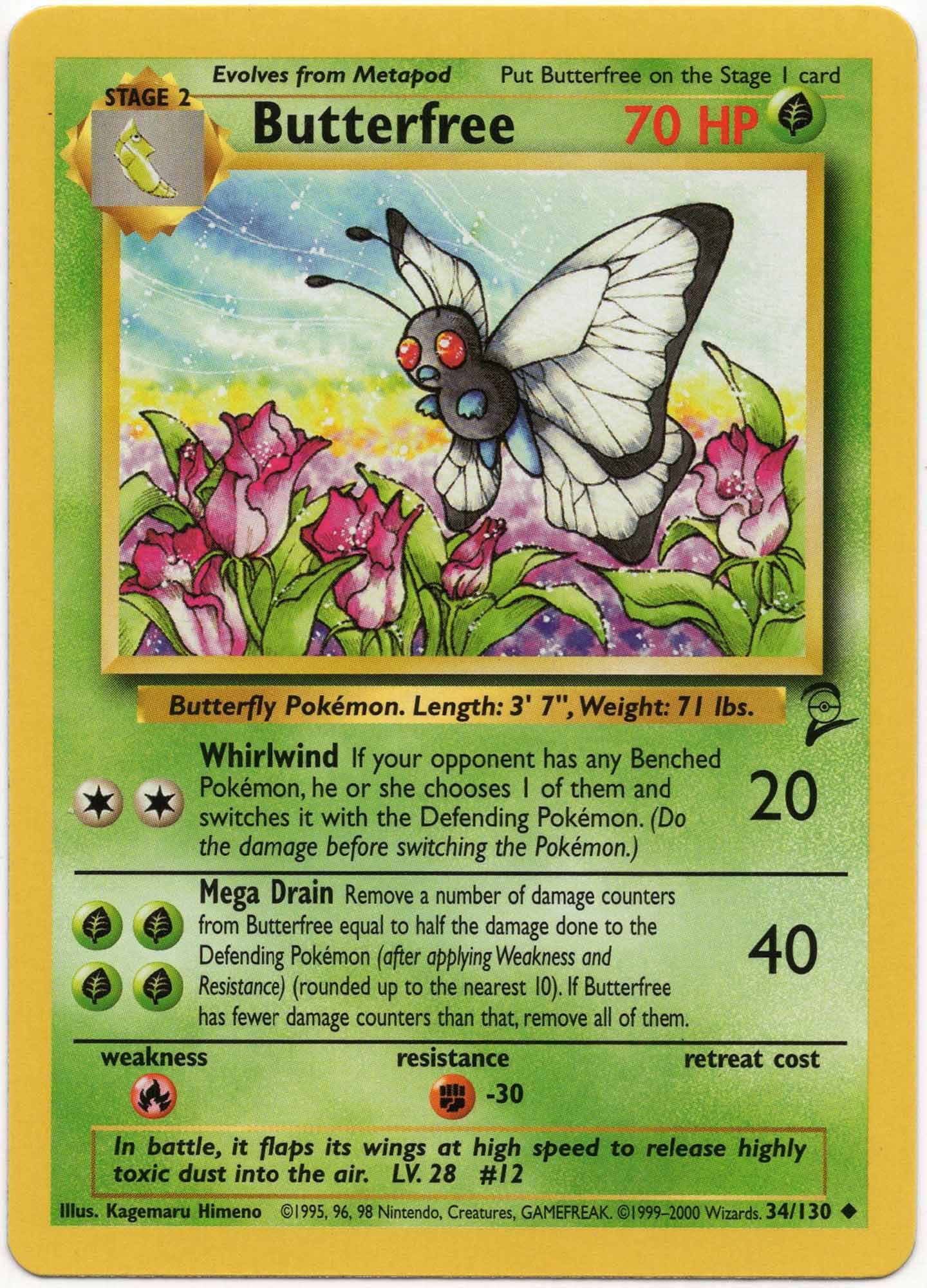 butterfree-34-130-pok-mon-tcg Butterfree - 34/130 - Pokémon TCG