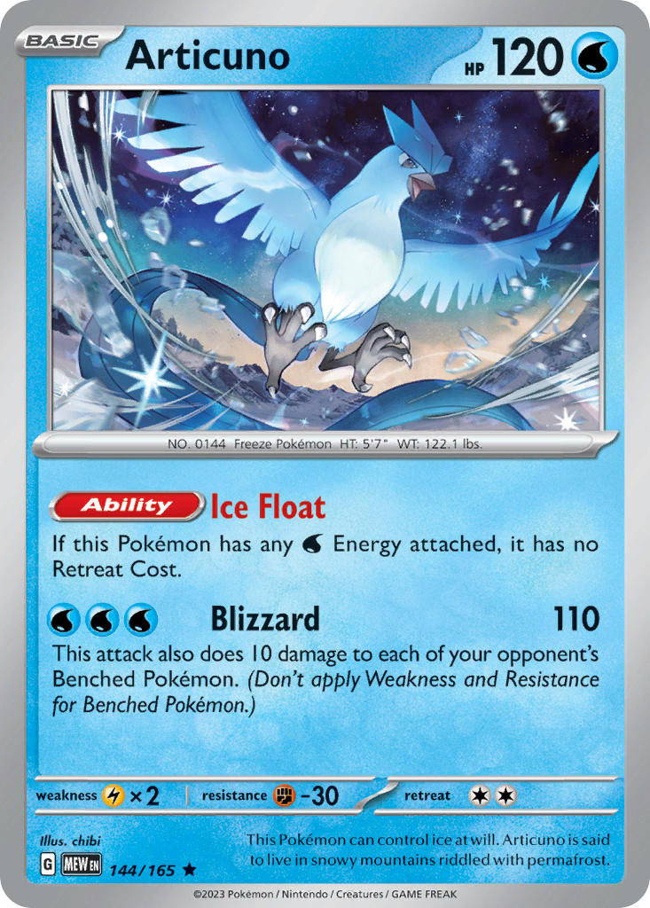 Articuno - 144/207 - EN