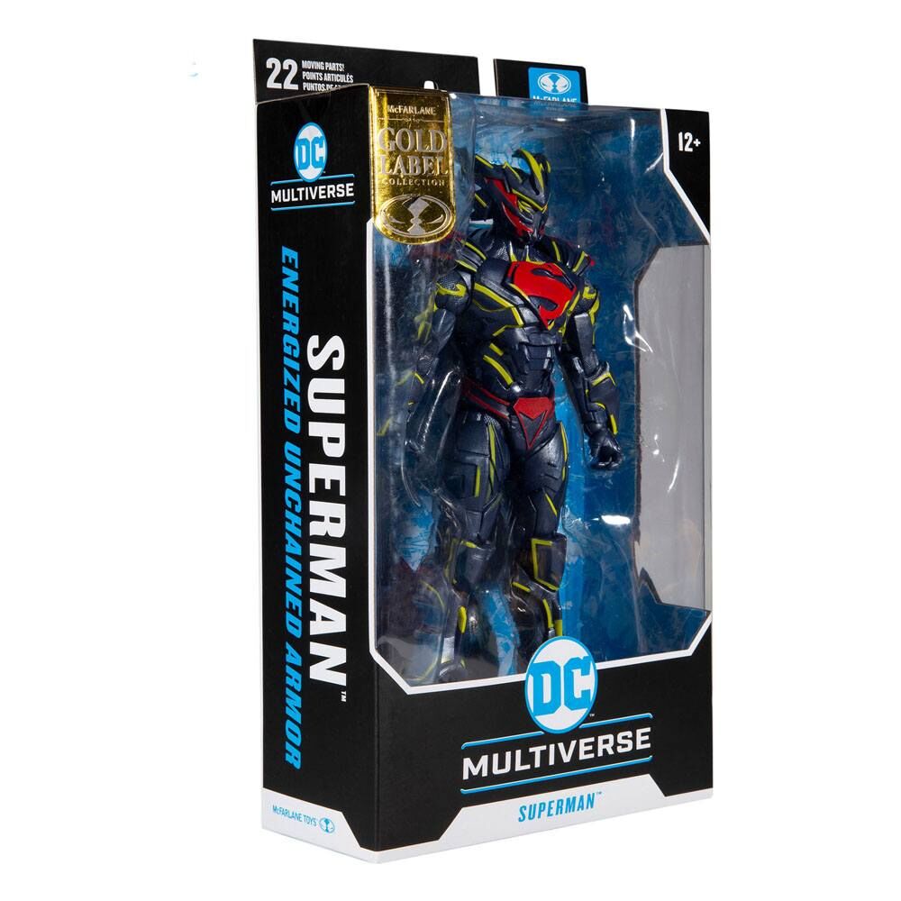 DC Multiverse Actionfigur Superman Energized Unchained Armor 18 cm