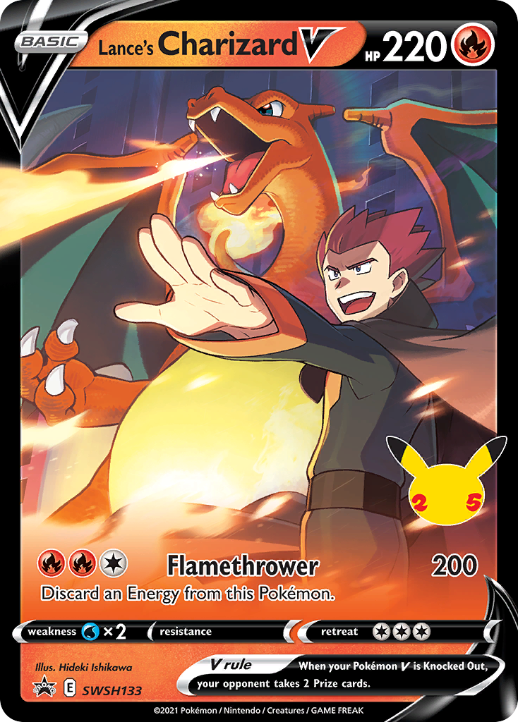 Lance’s Charizard V - SWSH133/306 - EN