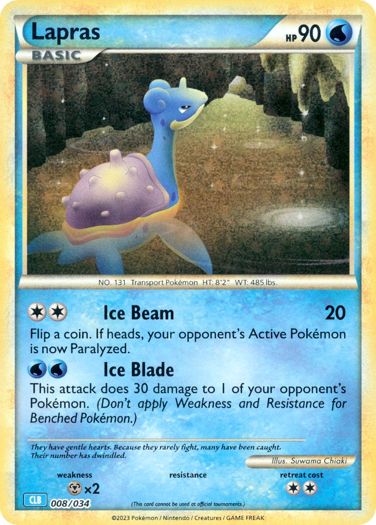 Lapras - 008/34 - EN