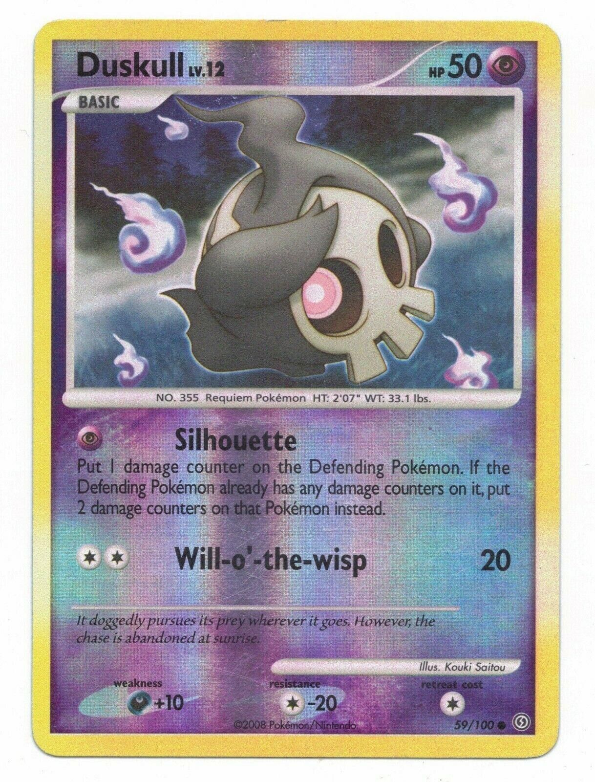 Duskull - 59/100 - Reverse Holo - EN
