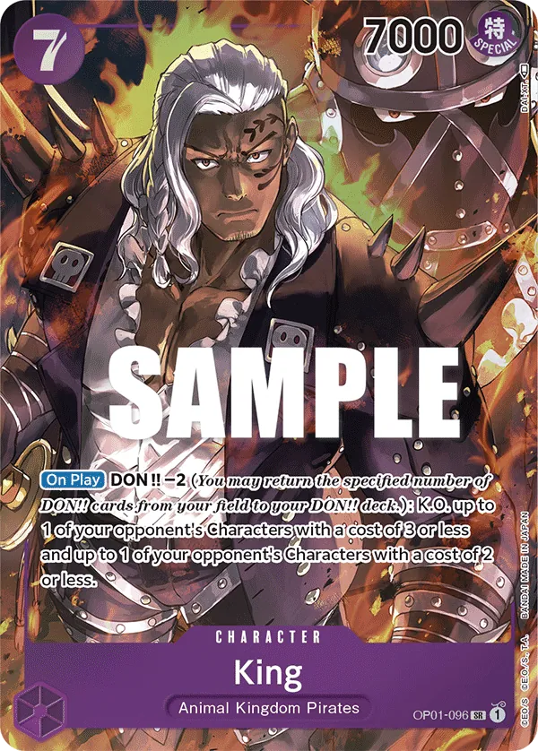 King - OP01-096 - Alternate Art - EN