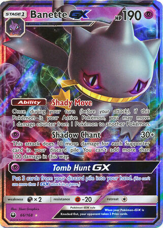 Banette GX 066/168 - Pokémon TCG