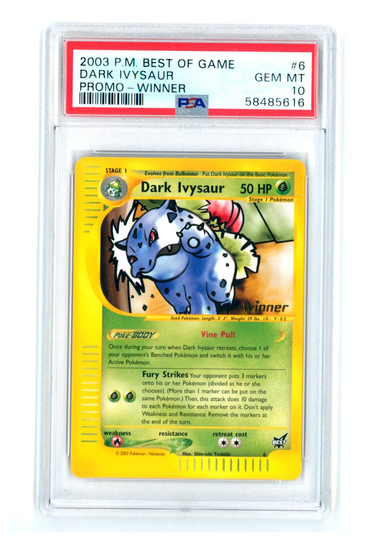 dark-ivysaur-best-of-game-promo-6-winner-stamp-psa-10-gem-mint-pokemon-58485626 Dark Ivysaur - Best of Game Promo 6 - Winner Stamp - PSA 10 GEM MINT - Pokémon