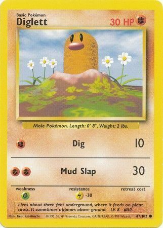 Diglett - 47/102 - Unlimited - EN