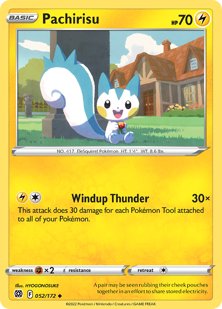 Pachirisu - 052/172 - EN Pachirisu - 052/172 - EN