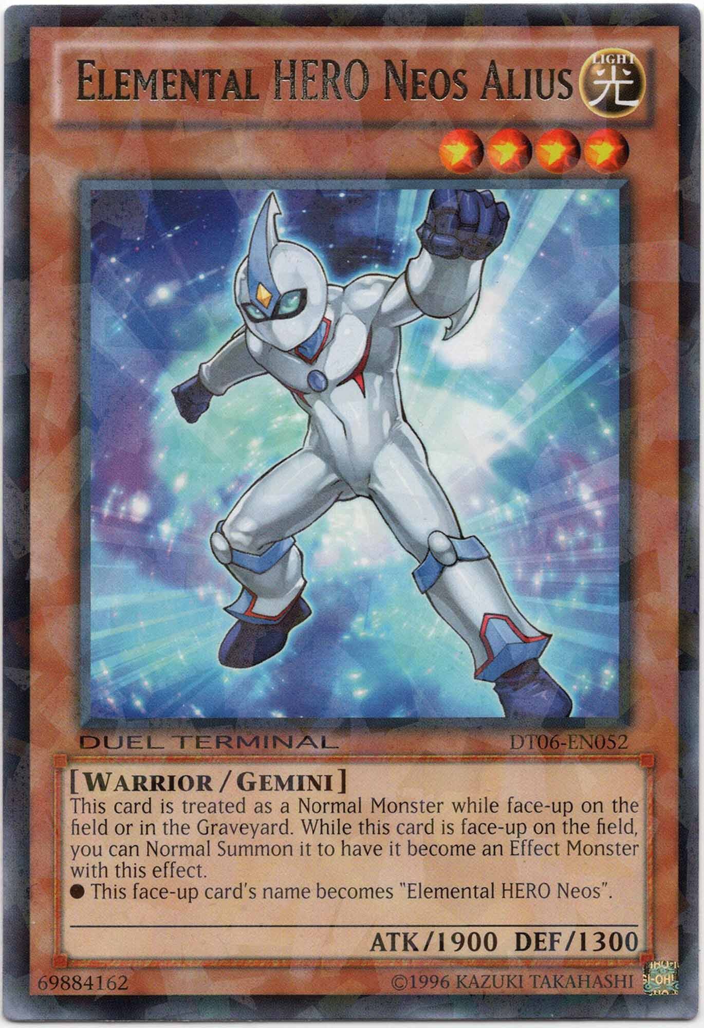 elemental-hero-alius-dt06-en052-shatterfoil-duel-terminal-near-mint Elemental HERO Alius - DT06-EN052 - Duel Terminal Normal Parallel Rare - Duel Terminal (Near Mint)