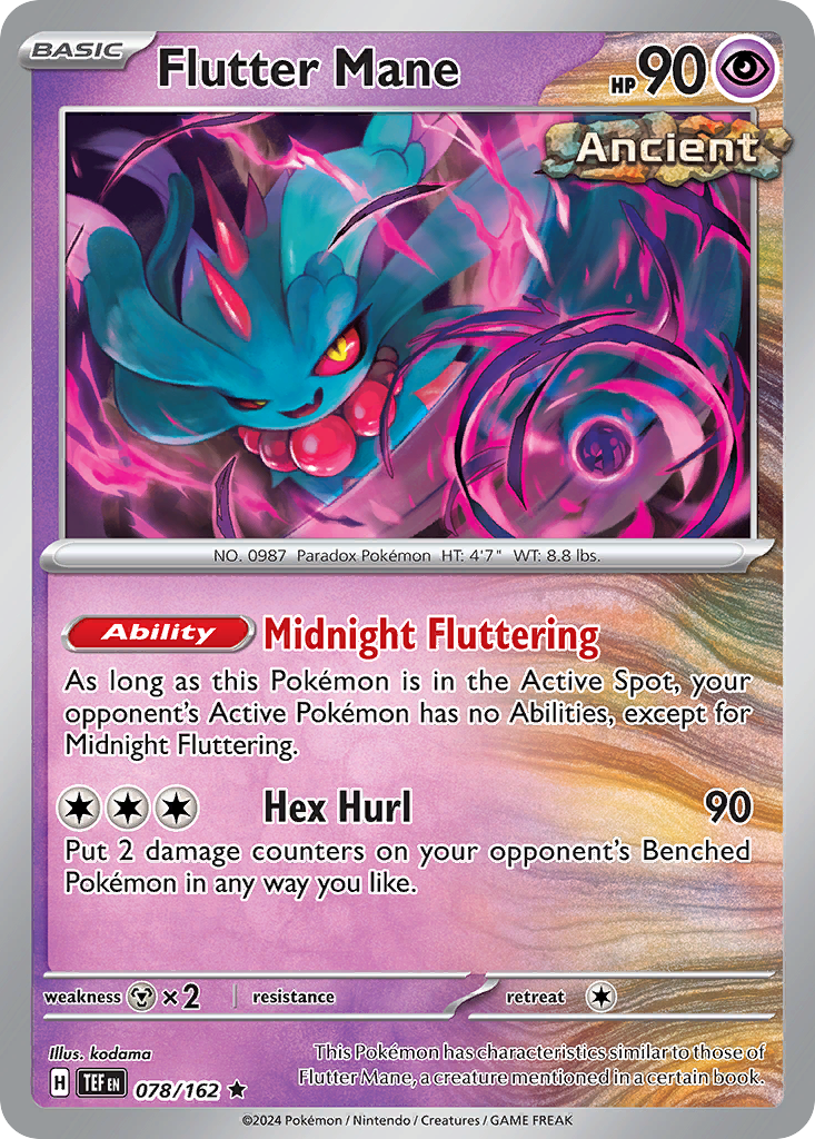 Flutter Mane - 078/162 - EN Flutter Mane - 078/162 - EN