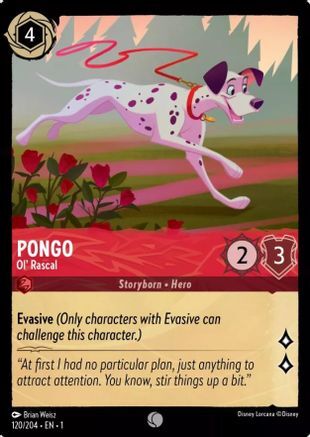 Pongo - Ol' Rascal - 120/204 - EN Pongo - Ol' Rascal - 120/204 - EN