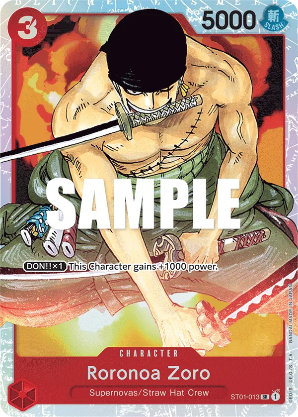 Roronoa Zoro - ST01-013 Roronoa Zoro - ST01-013
