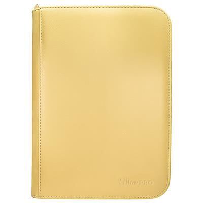 UP - Vivid - 4-Pocket Zippered Pro Binder - Yellow