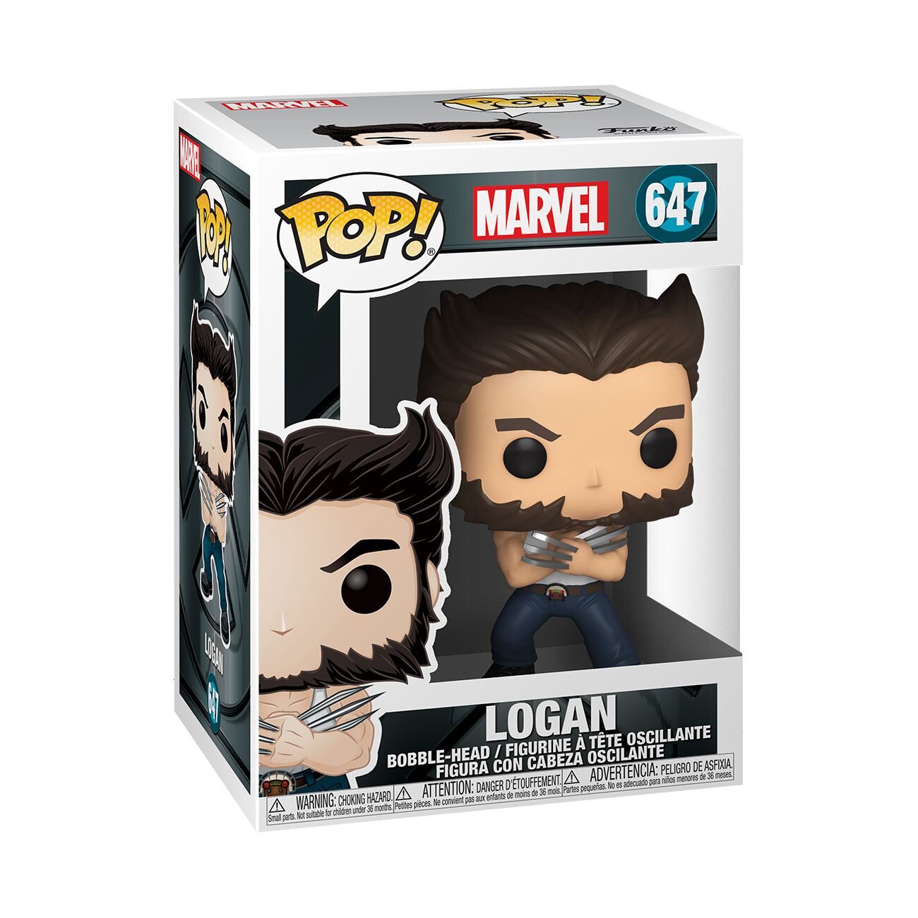X-Men 20th Anniversary POP! Marvel Vinyl Figur Wolverine In Tanktop 9 cm