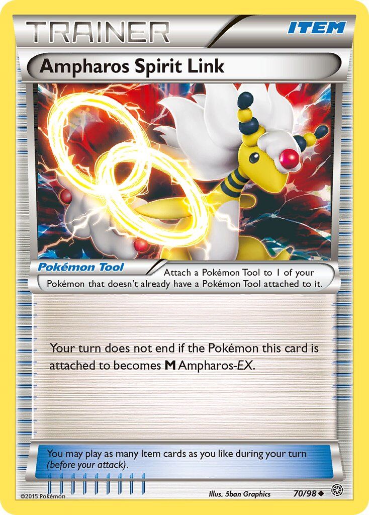 Ampharos Spirit Link - 70/98 - EN Ampharos Spirit Link - 70/98 - EN