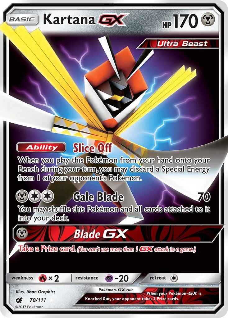 Kartana-GX - 70/111 - EN Kartana-GX - 70/111 - EN