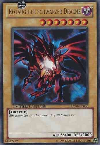 Rotäugiger schwarzer Drache - Yu-Gi-Oh!