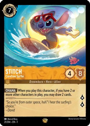Stitch - Carefree Surfer - 21/204 - EN Stitch - Carefree Surfer - 21/204 - EN