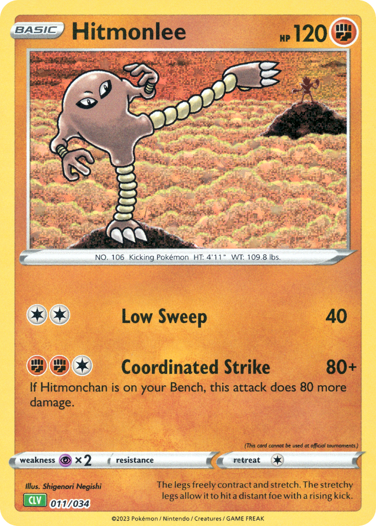 Hitmonlee - 011/34 - EN