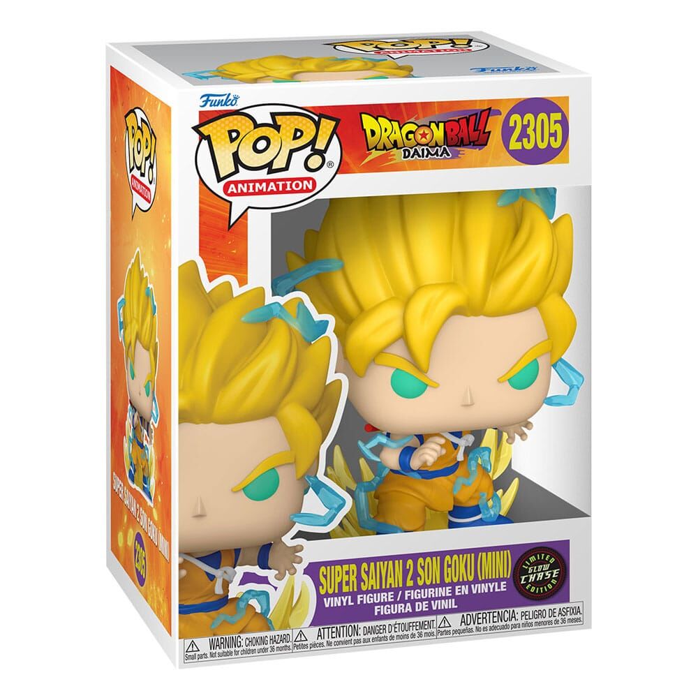 Dragon Ball Daima POP! Animation Vinyl Figur SS Son Goku Chase Variante 9 cm
