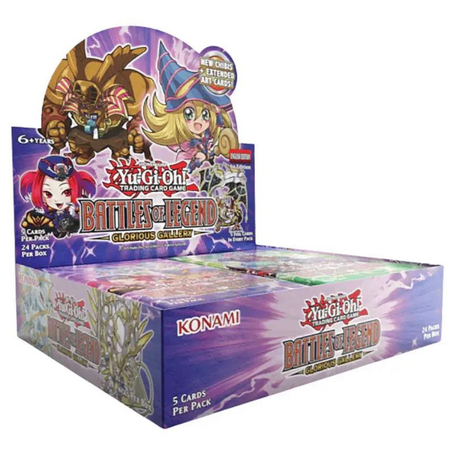 Yu-Gi-Oh! Battle of Legend Glorious Gallery Booster Display (24) - EN Yu-Gi-Oh! Battle of Legend Glorious Gallery Booster Display (24) - EN