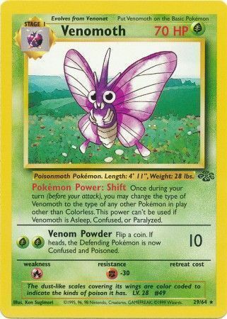 Venomoth - 29/64 - Unlimited - EN