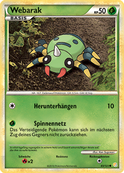 webarak-83-123-reverse-holo-pokemon-tcg-near-mint Webarak - 83/123 - Reverse Holo - Pokémon TCG - Near Mint