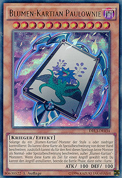 Blumen-Kartian Paulownie - Yu-Gi-Oh!