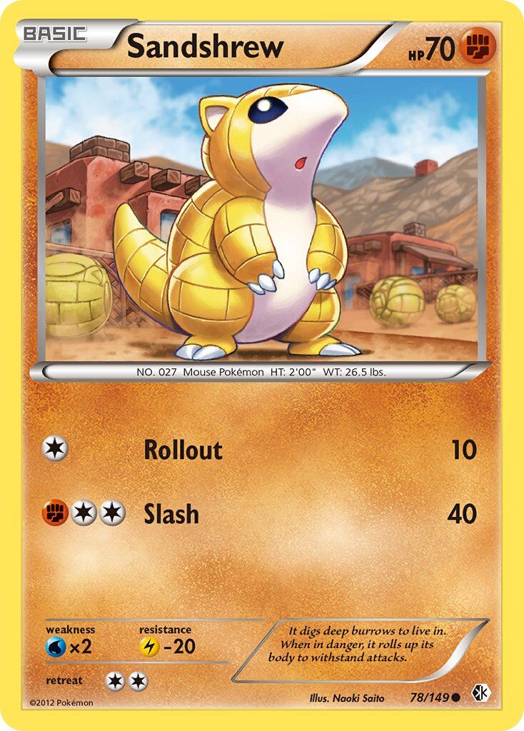 Sandshrew - 78/149 - EN Sandshrew - 78/149 - EN