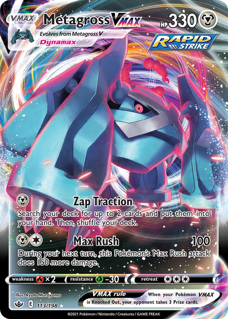 Metagross VMAX - 113/198 - EN