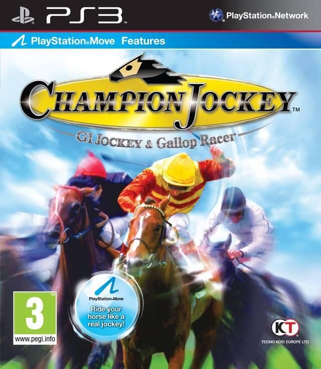 Champion Jockey: G1 Jockey & Gallop Racer - OVP - PS3