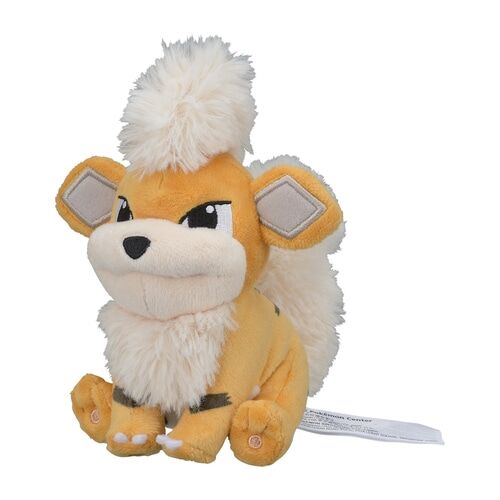 Growlithe Sitting Cuties Plush - 13 cm
