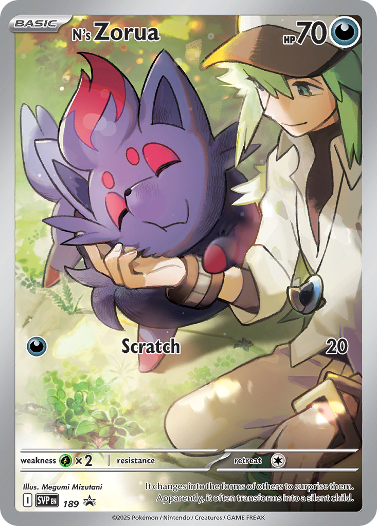 N’s Zorua - SVP189 - EN