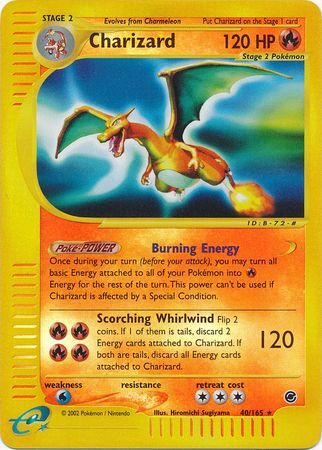 Charizard - 40/165 - Reverse Holo - EN Charizard - 40/165 - Reverse Holo - EN