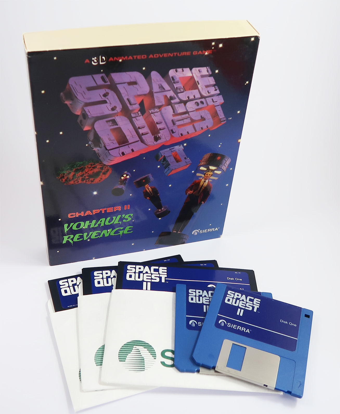 Space Quest 2 Original PC Game 1987