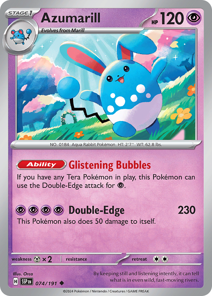 Azumarill - 074/191 - EN
