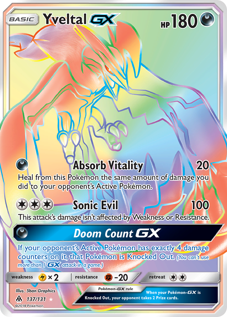 Yveltal-GX - 137/165 - EN