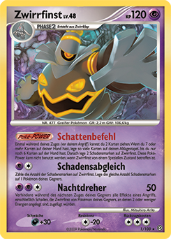 Zwirrfinst - 1/100 - Pokemon TCG - Near Mint