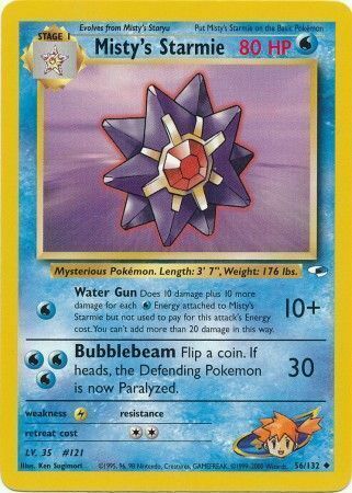 Misty’s Starmie - 56/132 - Unlimited - EN