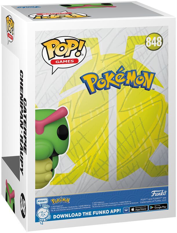 Pokémon Caterpie Funko POP 848