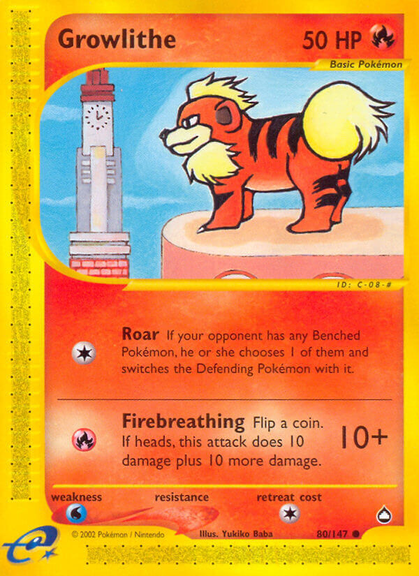 Growlithe - 80/147 - EN