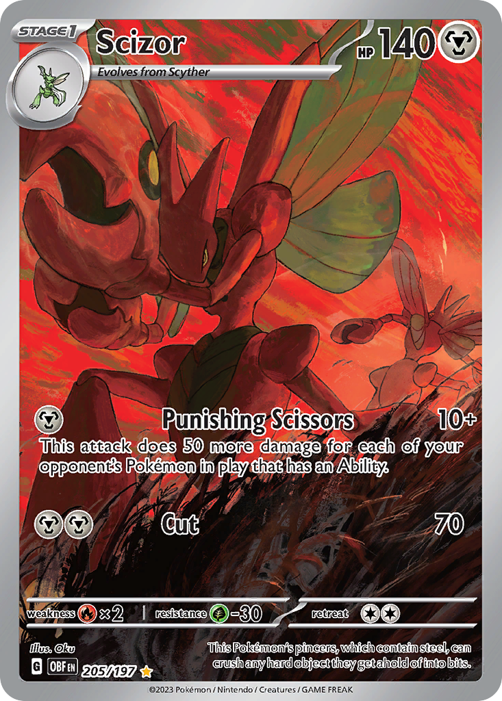 Scizor - 205/230 - EN