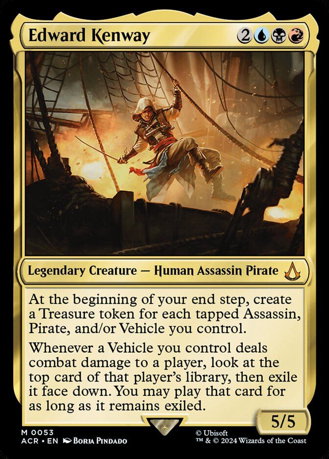 Edward Kenway - ACR 53 - Normal - EN - NM