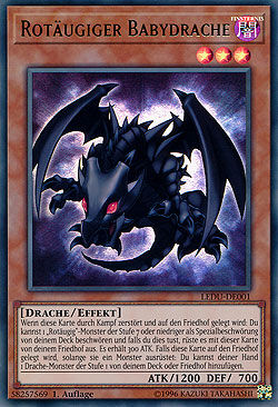 Rotäugiger Babydrache - Yu-Gi-Oh!