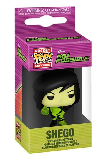 Kim Possible POP! Vinyl Schlüsselanhänger Shego - 4 cm Kim Possible POP! Vinyl Schlüsselanhänger Shego - 4 cm