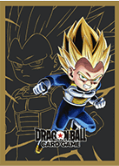 Fusion World Offical Card Sleeves Set 03 - Vegeta (Mini) - Dragonball Super Card Game 