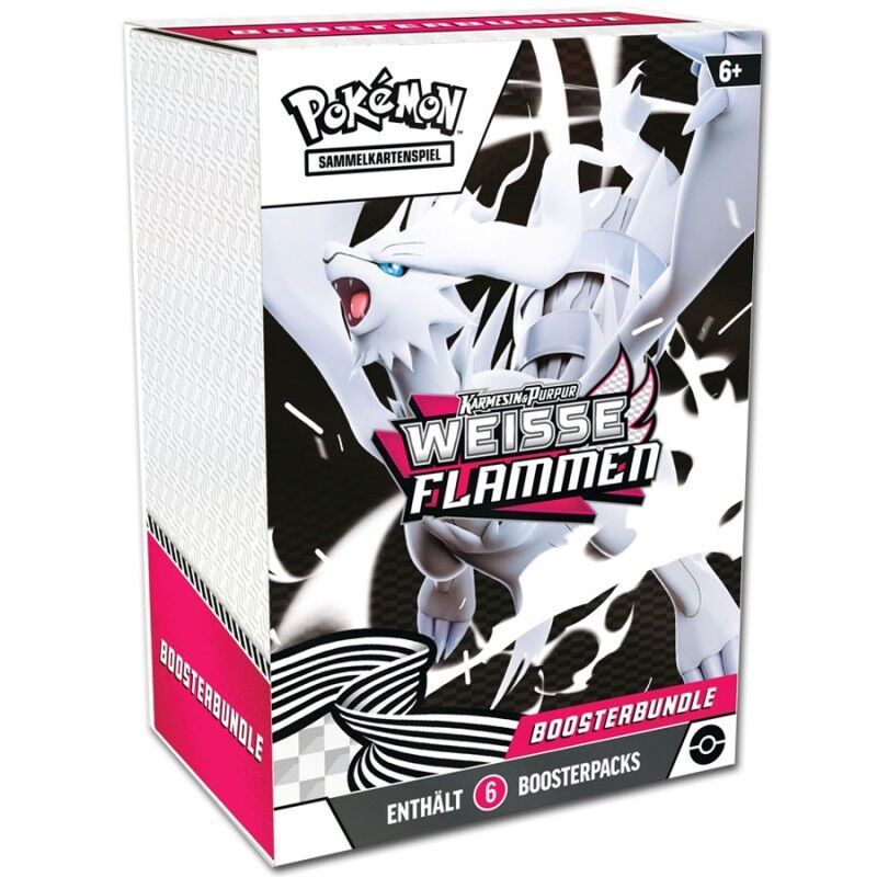 Pokémon TCG: Karmesin & Purpur KP10.5 - Weisse Flammen Booster Bundle - DE Pokémon TCG: Karmesin & Purpur KP10.5 - Weisse Flammen Booster Bundle - DE