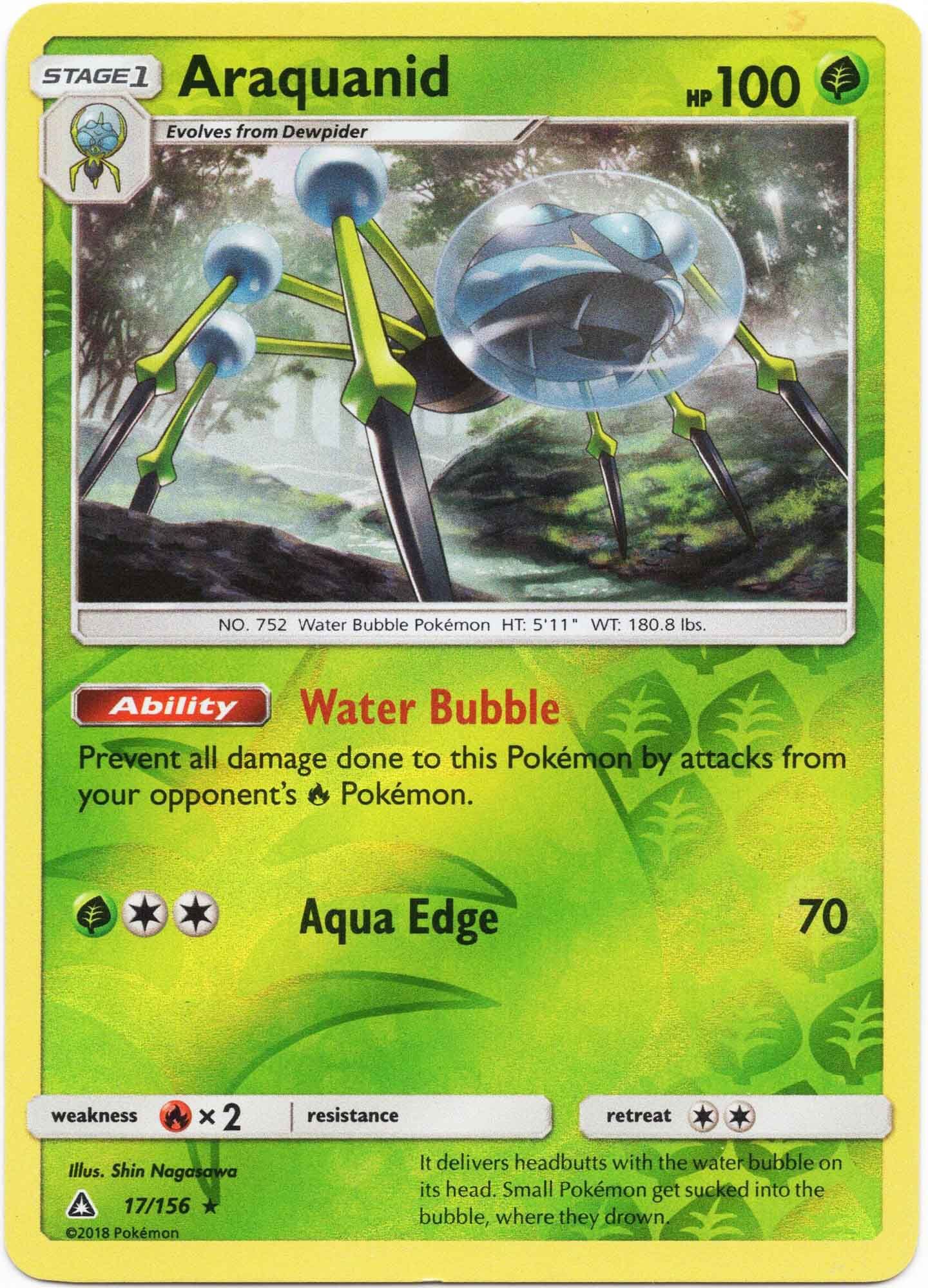 araquanid-17-156-pokemon-tcg Araquanid 17/156 - Pokémon TCG
