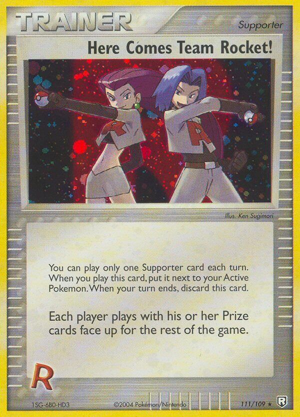 Here Comes Team Rocket! - 111/109 - EN