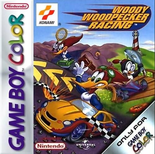 Woody Woodpecker Racing - Game Boy Color - DE