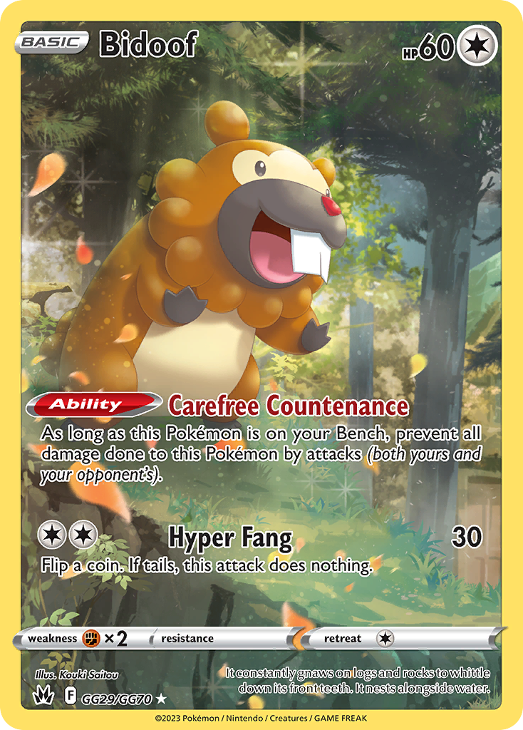 Bidoof - GG29/GG70 - EN